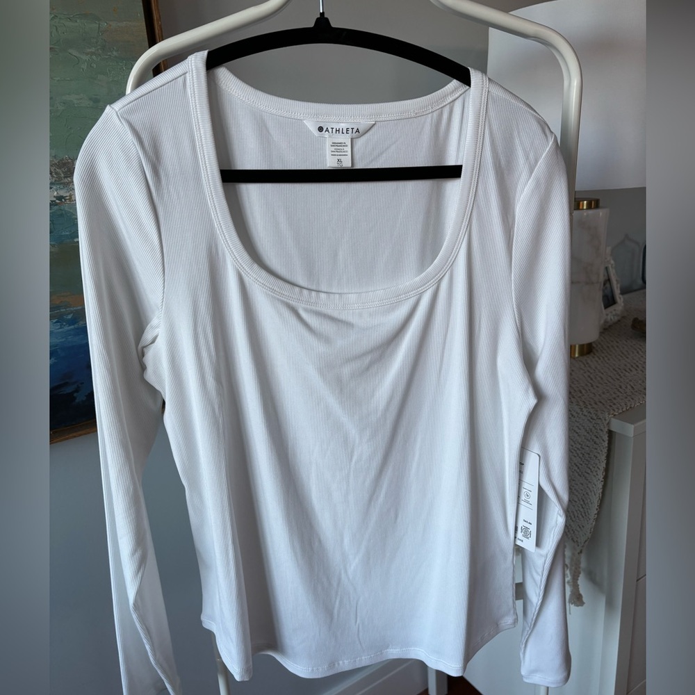 Athleta Ribbed Top